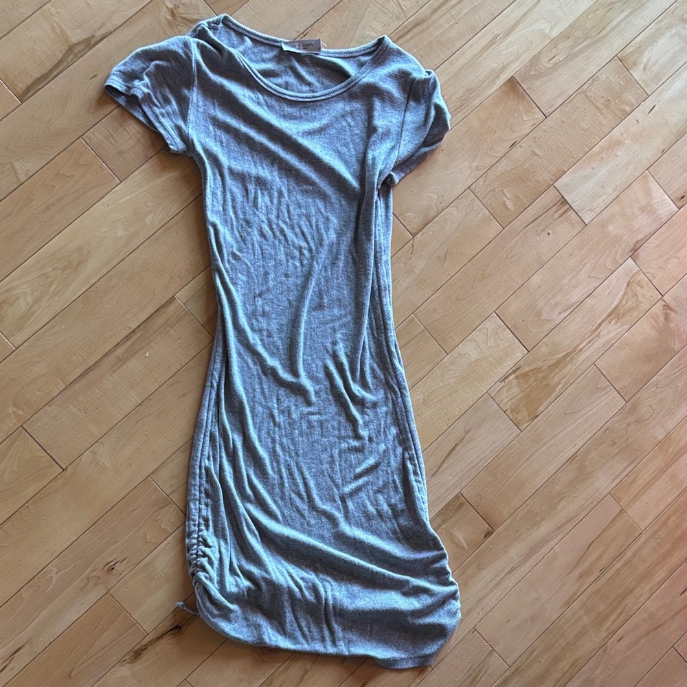 Lola & Sophie Cozy Grey Dress